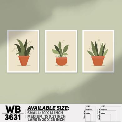 DDecorator Flower And Leaf ArtWork Wall Decor image