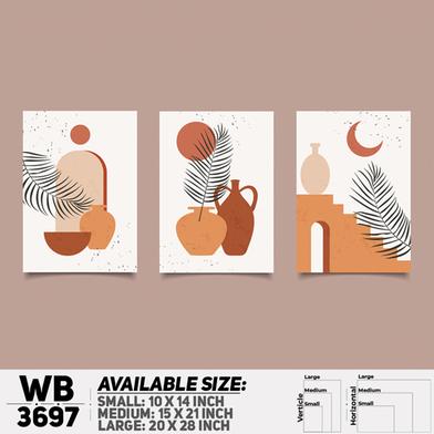 DDecorator Flower And Leaf ArtWork Wall Decor image