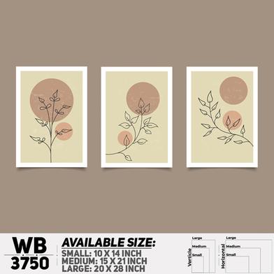 DDecorator Flower And Leaf ArtWork Wall Decor image
