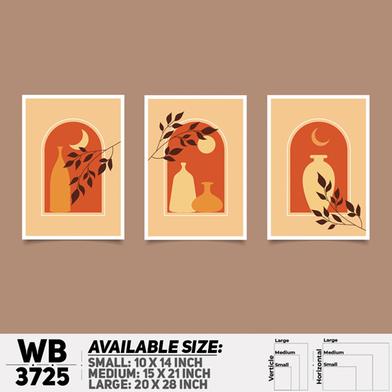 DDecorator Flower And Leaf ArtWork Wall Decor image
