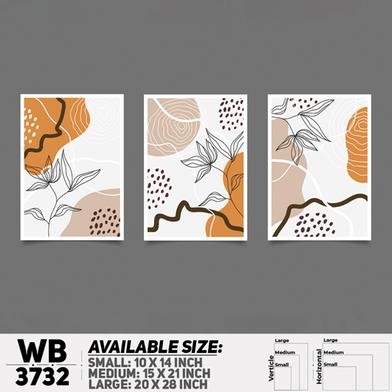DDecorator Flower And Leaf ArtWork Wall Decor image