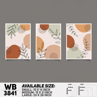 DDecorator Flower And Leaf ArtWork Wall Decor image