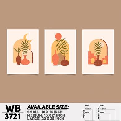 DDecorator Flower And Leaf ArtWork Wall Decor image