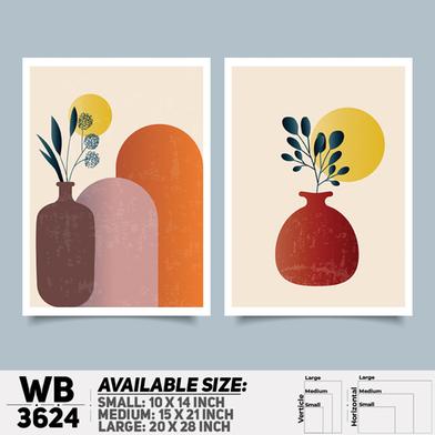 DDecorator Flower And Leaf ArtWork Wall Decor image
