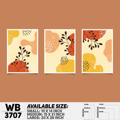 DDecorator Flower And Leaf ArtWork Wall Decor image