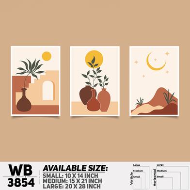 DDecorator Flower And Leaf ArtWork Wall Decor image