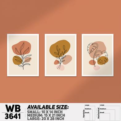 DDecorator Flower And Leaf ArtWork Wall Decor image