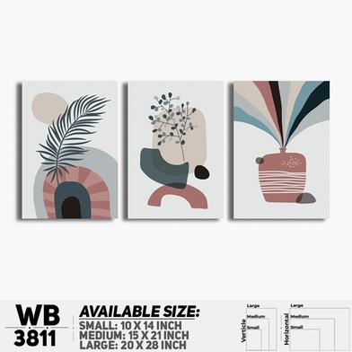 DDecorator Flower And Leaf ArtWork Wall Decor image