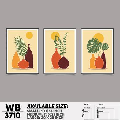 DDecorator Flower And Leaf ArtWork Wall Decor image