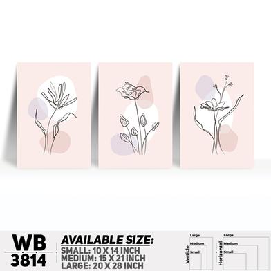DDecorator Flower And Leaf ArtWork Wall Decor image