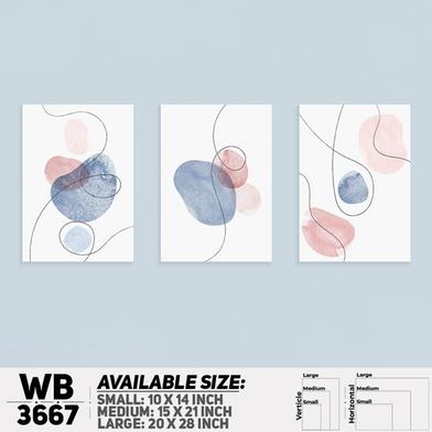 DDecorator Flower And Leaf ArtWork Wall Decor image