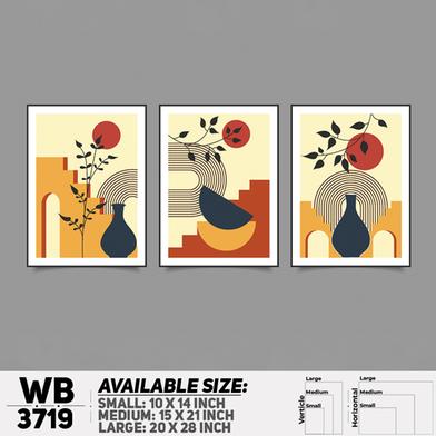DDecorator Flower And Leaf ArtWork Wall Decor image