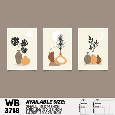 DDecorator Flower And Leaf ArtWork Wall Decor image