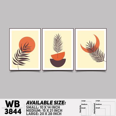 DDecorator Flower And Leaf ArtWork Wall Decor image