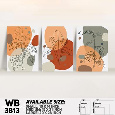 DDecorator Flower And Leaf ArtWork Wall Decor image