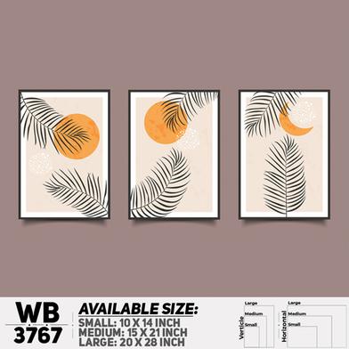 DDecorator Flower And Leaf ArtWork Wall Decor image