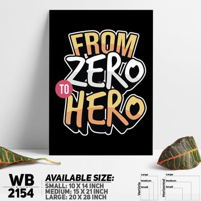DDecorator From Zero To Hero - Motivational Wall Board and Wall Canvas image