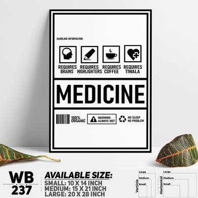DDecorator Funny Doctor and Nursing Parody Wall Board and Wall Canvas image