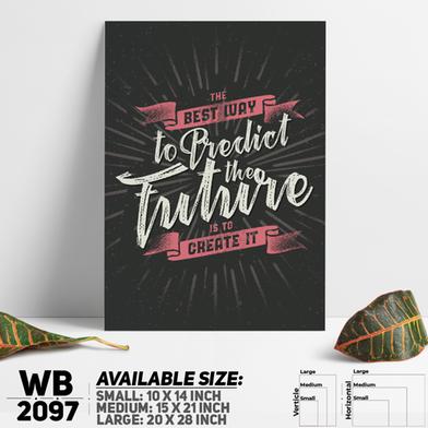 DDecorator Future - Motivational Wall Board and Wall Canvas image