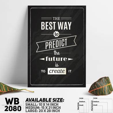 DDecorator Future - Motivational Wall Board and Wall Canvas image