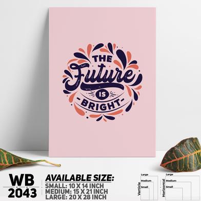 DDecorator Future - Motivational Wall Board and Wall Canvas image