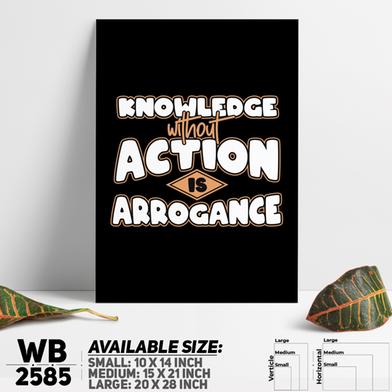 DDecorator Get The Knowledge - Motivational Wall Board And Wall Canvas image