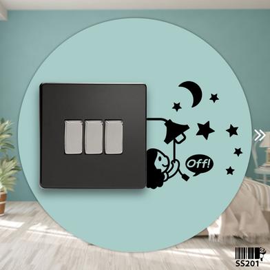 DDecorator Good Night Switch Socket Wall Sticker image