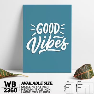 DDecorator Good Vibes - Motivational Wall Board and Wall Canvas image