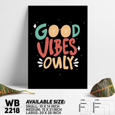DDecorator Good Vibes Only Wall Board and Wall Canvas image