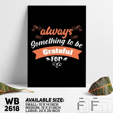 DDecorator Grateful - Motivational Wall Board and Wall Canvas image