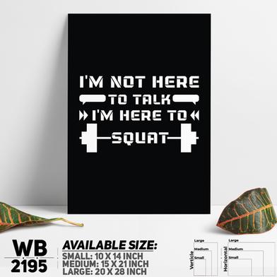 DDecorator Gym Leader - Motivational Wall Board and Wall Canvas image