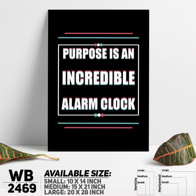 DDecorator Have a Purpose In Life - Motivational Wall Board and Wall Canvas image