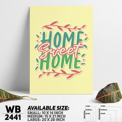 DDecorator Home Seet Home - Motivational Wall Board and Wall Canvas image