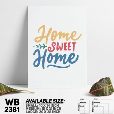 DDecorator Home Sweet Home - Motivational Wall Board and Wall Canvas image