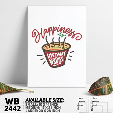 DDecorator Hoppiness Is Not Instant - Motivational Wall Board and Wall Canvas image