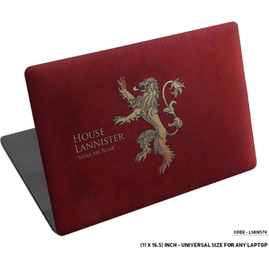 DDecorator House Lannister Game of Thrones Laptop Sticker image