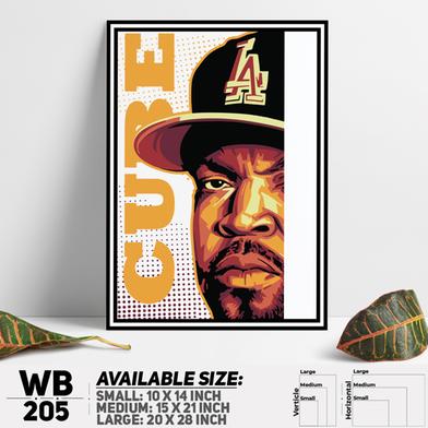 DDecorator Ice Cube Rapper Wall Board and Wall Canvas image