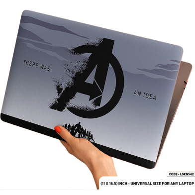 DDecorator Iconic Logo of Avengers Laptop Sticker image