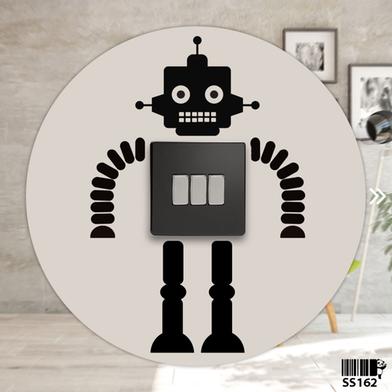 DDecorator Industrial Robot Switch Socket Wall Sticker image
