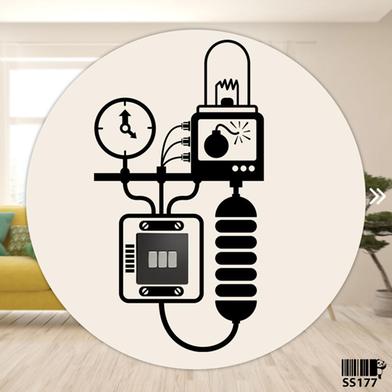 DDecorator Innovative Energy System Switch Socket Wall Sticker image