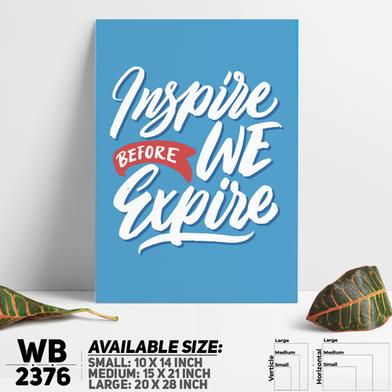 DDecorator Inspire People With Good Work - Motivational Wall Board and Wall Canvas image
