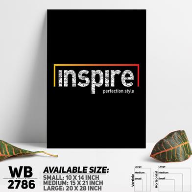 DDecorator Inspire Yourself - Motivational Wall Board and Wall Canvas image