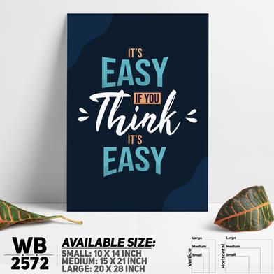 DDecorator It's Not Easy - Motivational Wall Board And Wall Canvas image