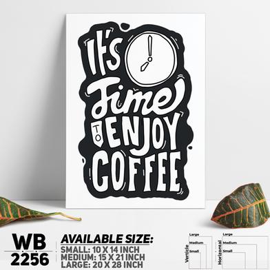 DDecorator It's Time For Coffee - Motivational Wall Board and Wall Canvas image