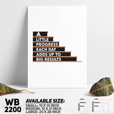 DDecorator Keep Working - Motivational Wall Board and Wall Canvas image