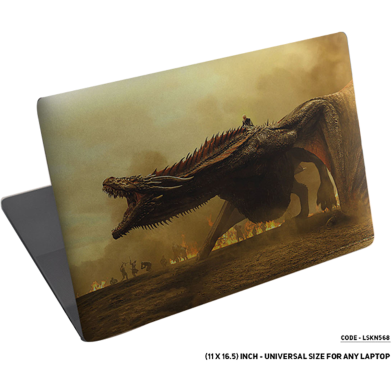 DDecorator Khaleesi on Dragon Game Of Thrones Laptop Sticker image