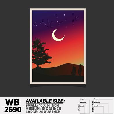 DDecorator Landscape Art Digital Illustration Wall Board And Wall Canvas image