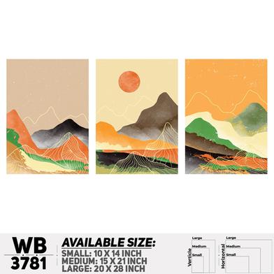 DDecorator Landscape Horizon Art Wall Decor image