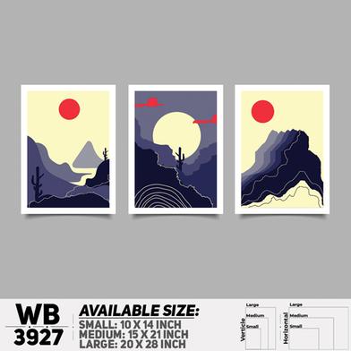 DDecorator Landscape Horizon Art Wall Decor image