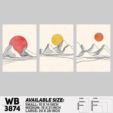 DDecorator Landscape Horizon Art Wall Decor image